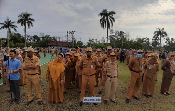 barisan Disnaker Babel