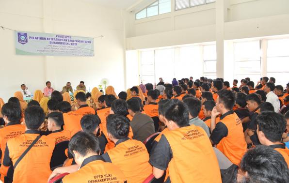 Penutupan Trainning Bagi Pencari Kerja Angkatan Pertama, 8 Jurusan 