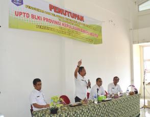 Didik Suprapto (Kadisnaker Pemprov Kep Babel) Menutup Acara